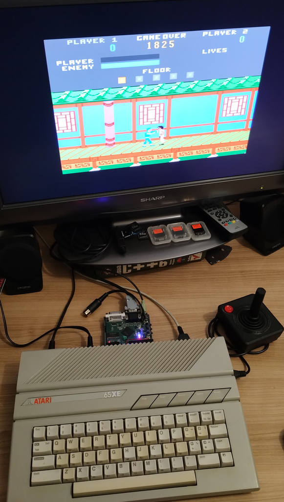 MariaECI board runs Atari 7800 games on XE.png MariaECI board runs Atari 7800 games on XE.png